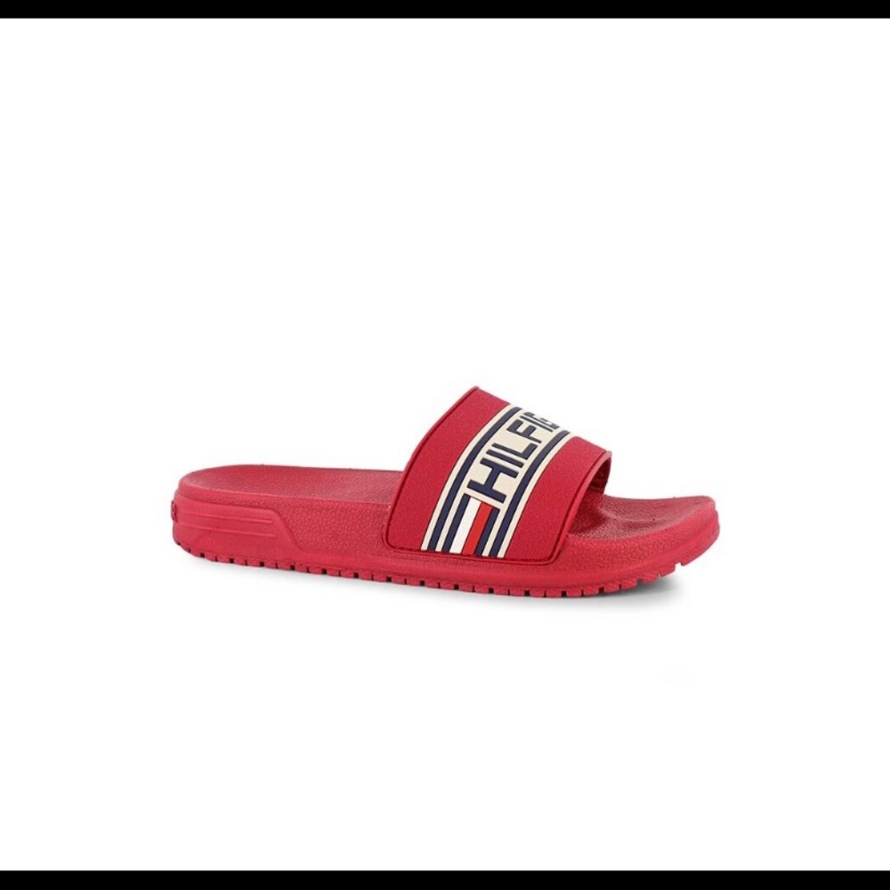 Tommy Hilfiger boys slides size 5M